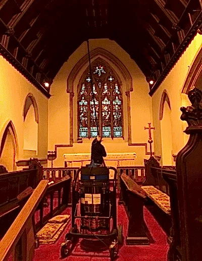 church cleaning Gloucestershire